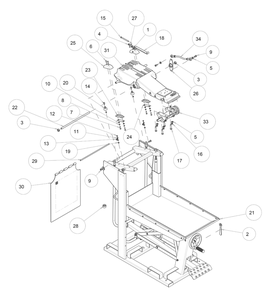 Section 02 Diagram and Parts List for MK-5007T 160641 MK Diamond Concrete Saw